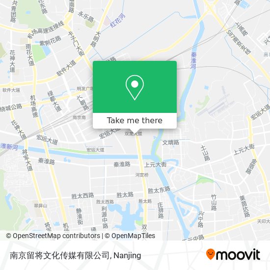 南京留将文化传媒有限公司 map