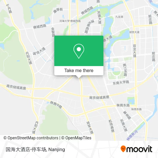 国海大酒店-停车场 map
