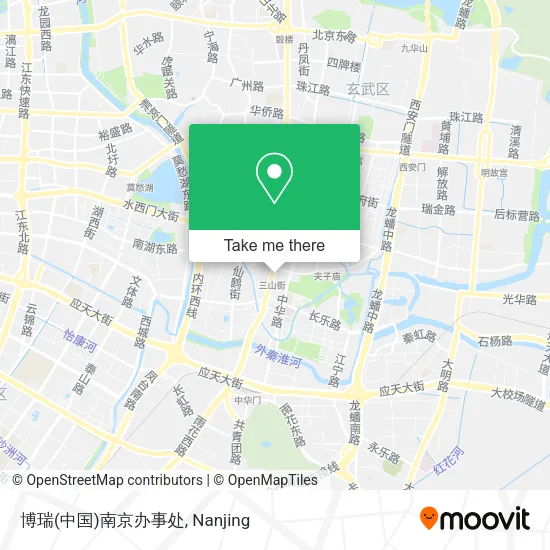 博瑞(中国)南京办事处 map