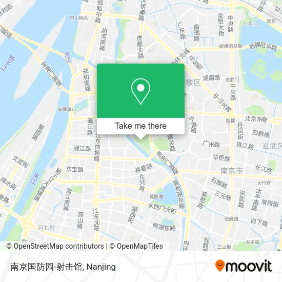 南京国防园-射击馆 map