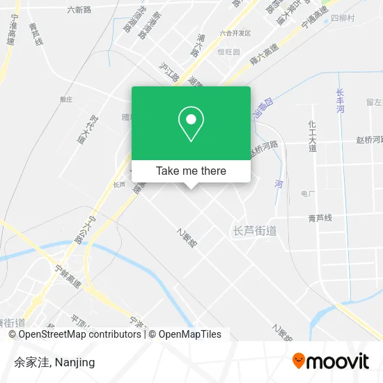 余家洼 map