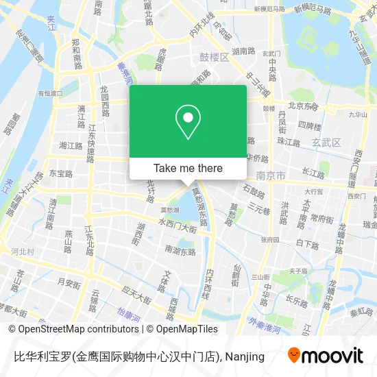 比华利宝罗(金鹰国际购物中心汉中门店) map