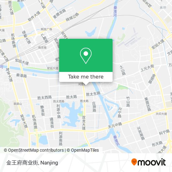 金王府商业街 map