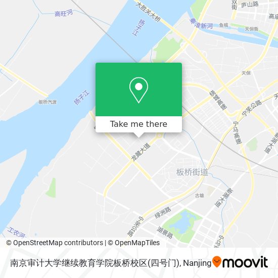 南京审计大学继续教育学院板桥校区(四号门) map