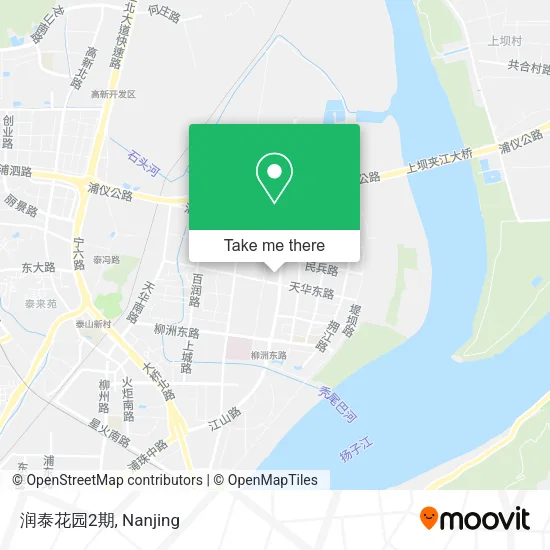 润泰花园2期 map