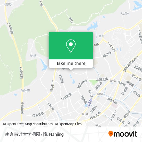 南京审计大学润园7幢 map