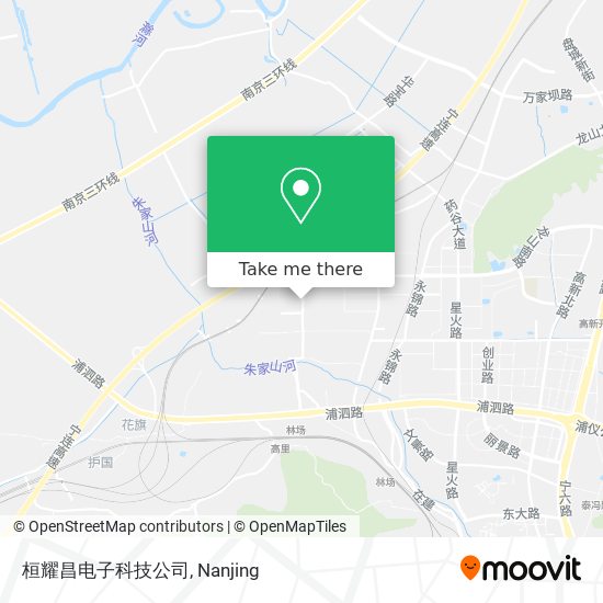 桓耀昌电子科技公司 map