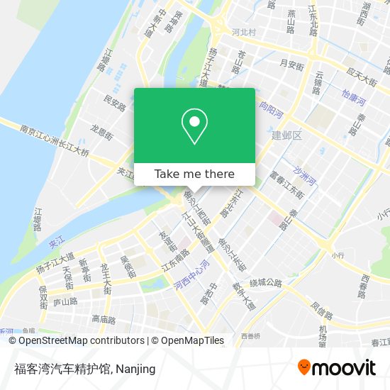 福客湾汽车精护馆 map