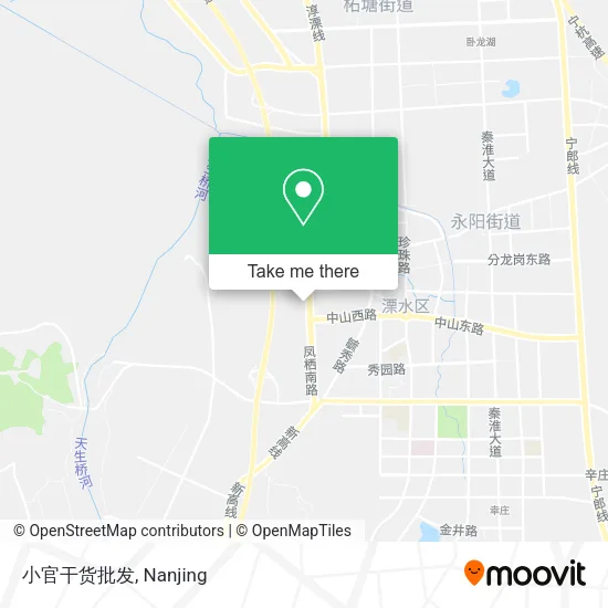 小官干货批发 map