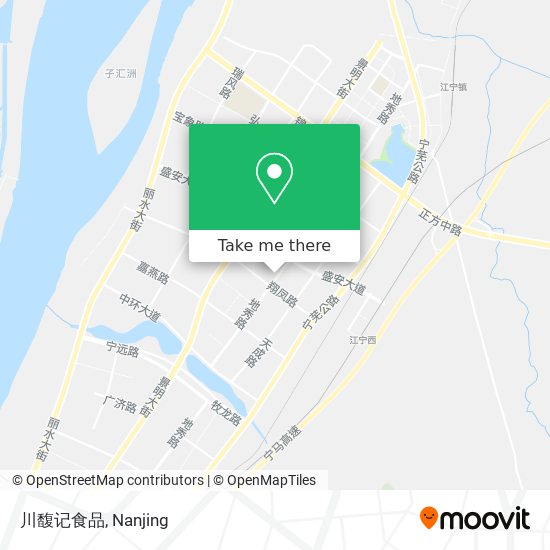 川馥记食品 map