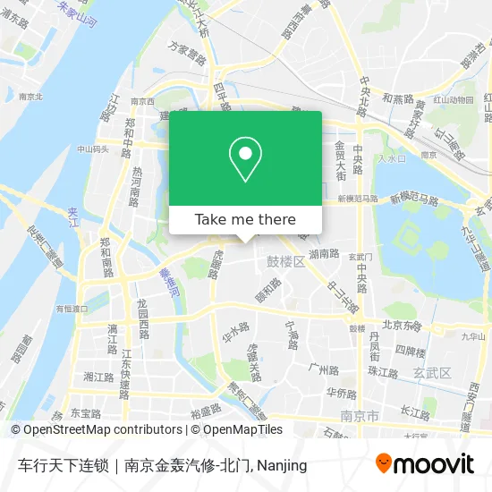 车行天下连锁｜南京金轰汽修-北门 map