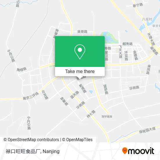 禄口旺旺食品厂 map