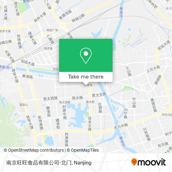 南京旺旺食品有限公司-北门 map