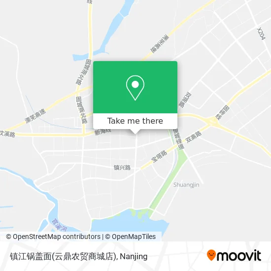 镇江锅盖面(云鼎农贸商城店) map