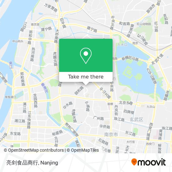 亮剑食品商行 map