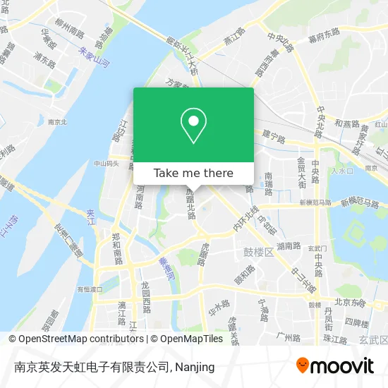 南京英发天虹电子有限责公司 map