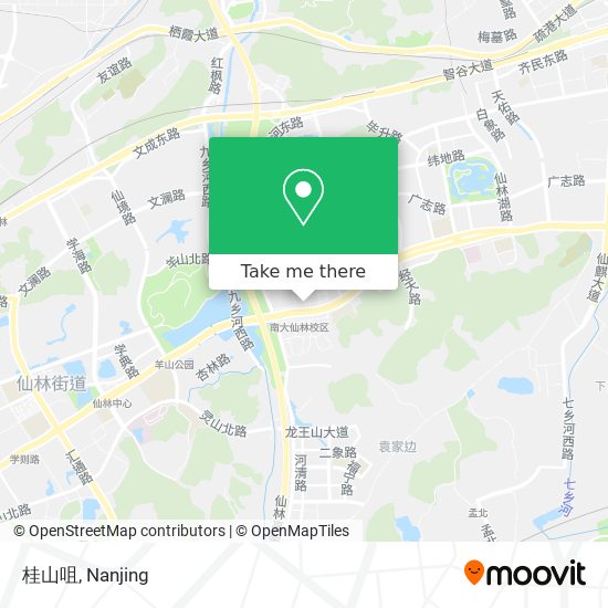 桂山咀 map