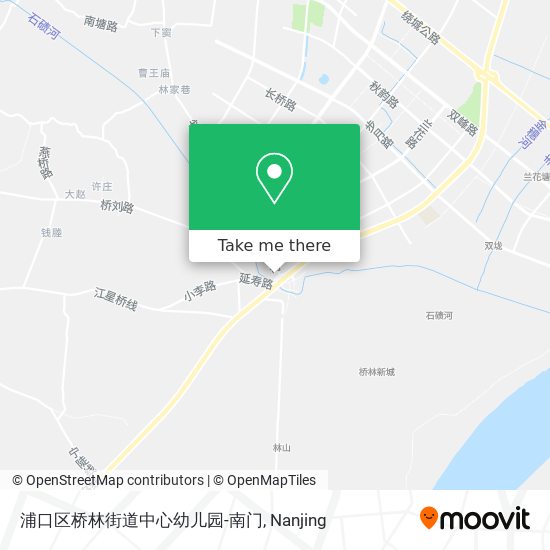 浦口区桥林街道中心幼儿园-南门 map