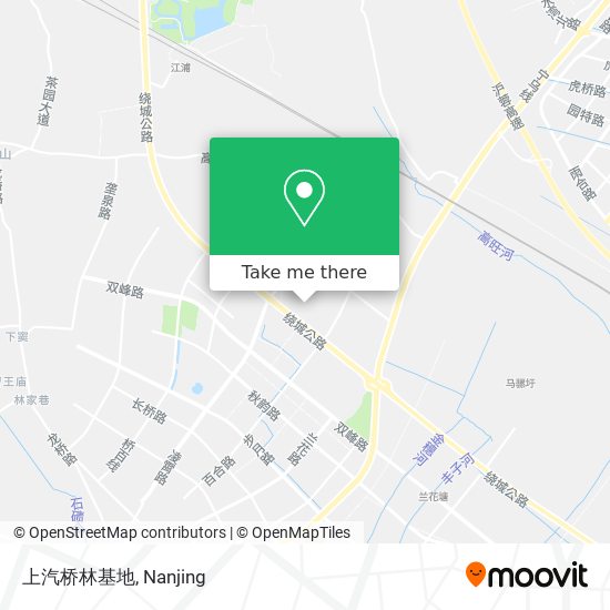 上汽桥林基地 map