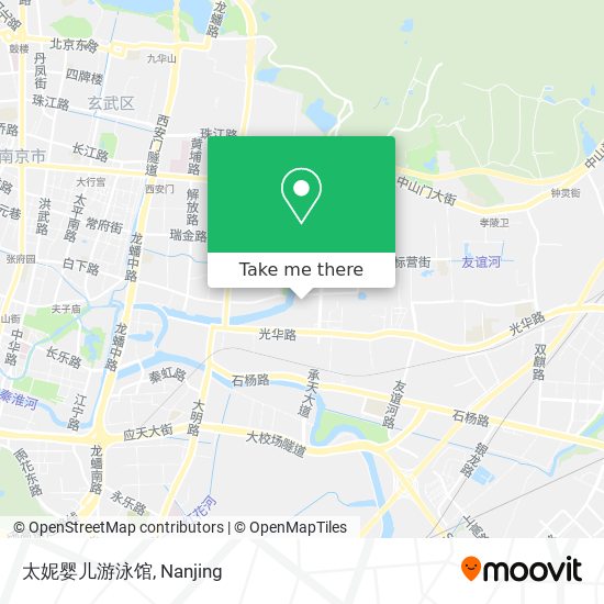 太妮婴儿游泳馆 map