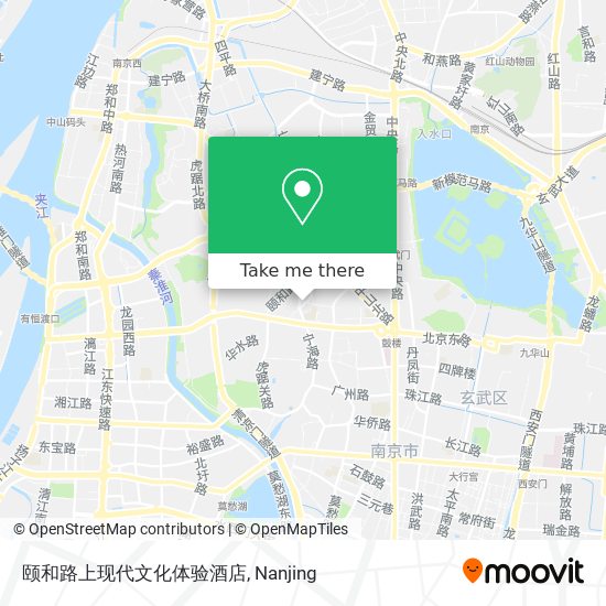 颐和路上现代文化体验酒店 map