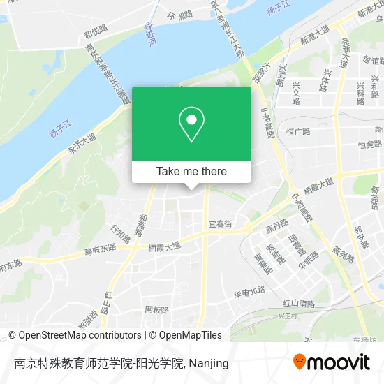 南京特殊教育师范学院-阳光学院 map