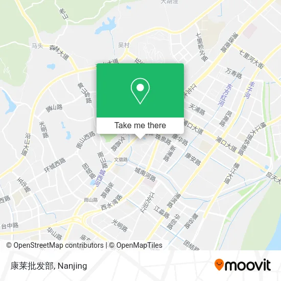 康莱批发部 map