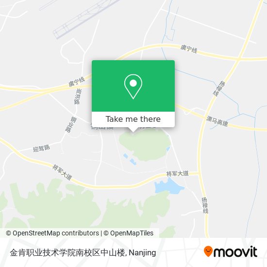 金肯职业技术学院南校区中山楼 map