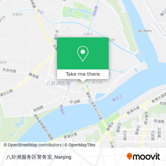 八卦洲服务区警务室 map