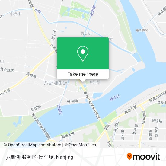 八卦洲服务区-停车场 map