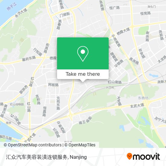 汇众汽车美容装潢连锁服务 map