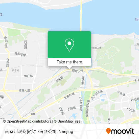南京川晟商贸实业有限公司 map