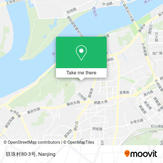 联珠村80-3号 map