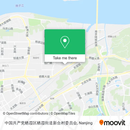 中国共产党栖霞区栖霞街道新合村委员会 map