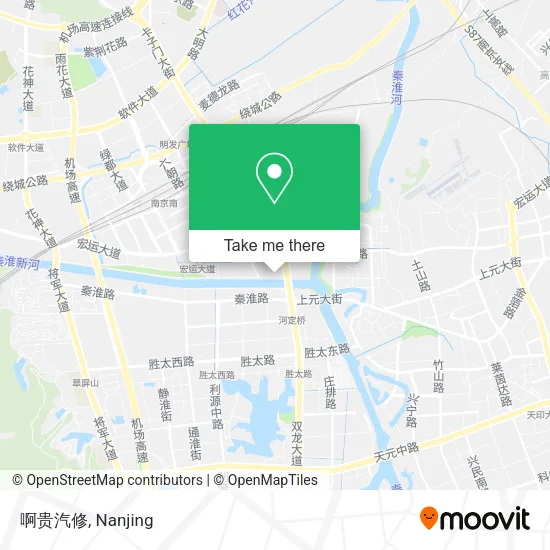啊贵汽修 map