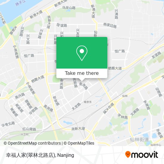幸福人家(翠林北路店) map