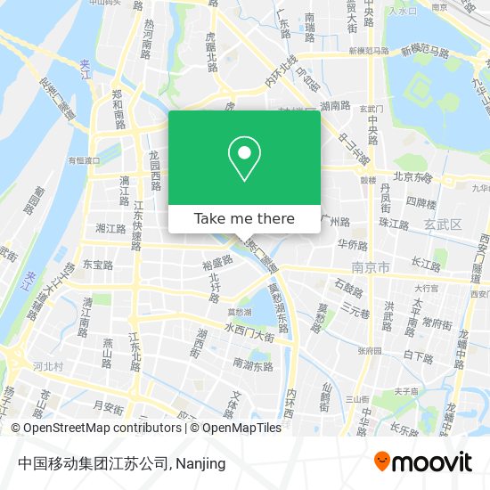 中国移动集团江苏公司 map