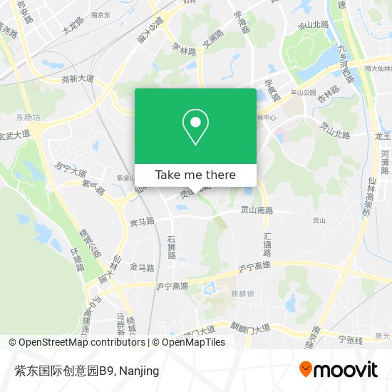 紫东国际创意园B9 map