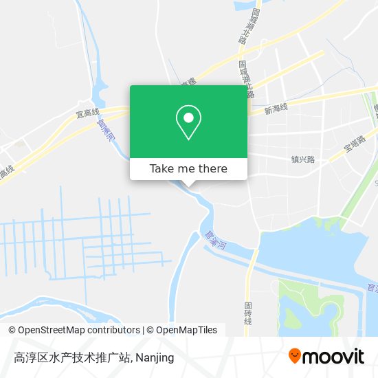 高淳区水产技术推广站 map