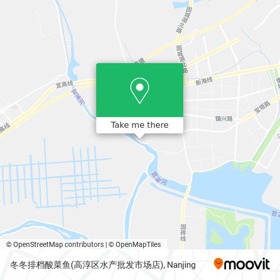 冬冬排档酸菜鱼(高淳区水产批发市场店) map