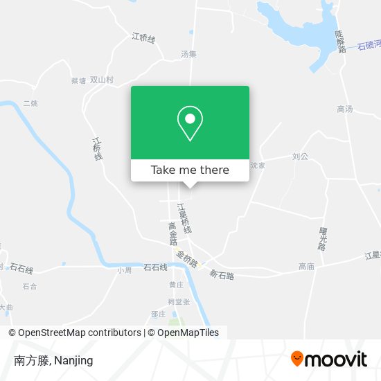南方滕 map