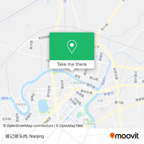 滕记猪头肉 map
