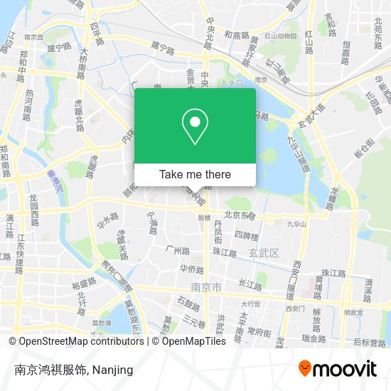南京鸿祺服饰 map
