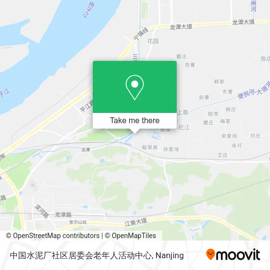 中国水泥厂社区居委会老年人活动中心 map