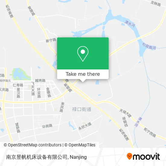 南京昱帆机床设备有限公司 map