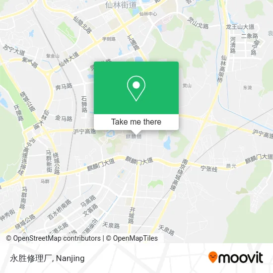 永胜修理厂 map