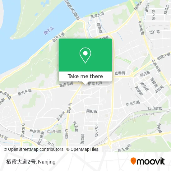 栖霞大道2号 map
