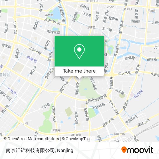 南京汇锦科技有限公司 map