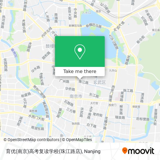 育优(南京)高考复读学校(珠江路店) map