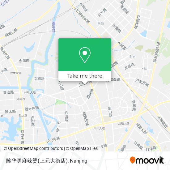 陈华勇麻辣烫(上元大街店) map